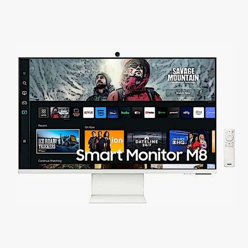 삼성 스마트 모니터 UHD 4K IPTV M8 S32DM801 화이트