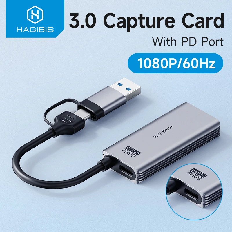 Hagibis USB 3.0 비디오 캡처 카드