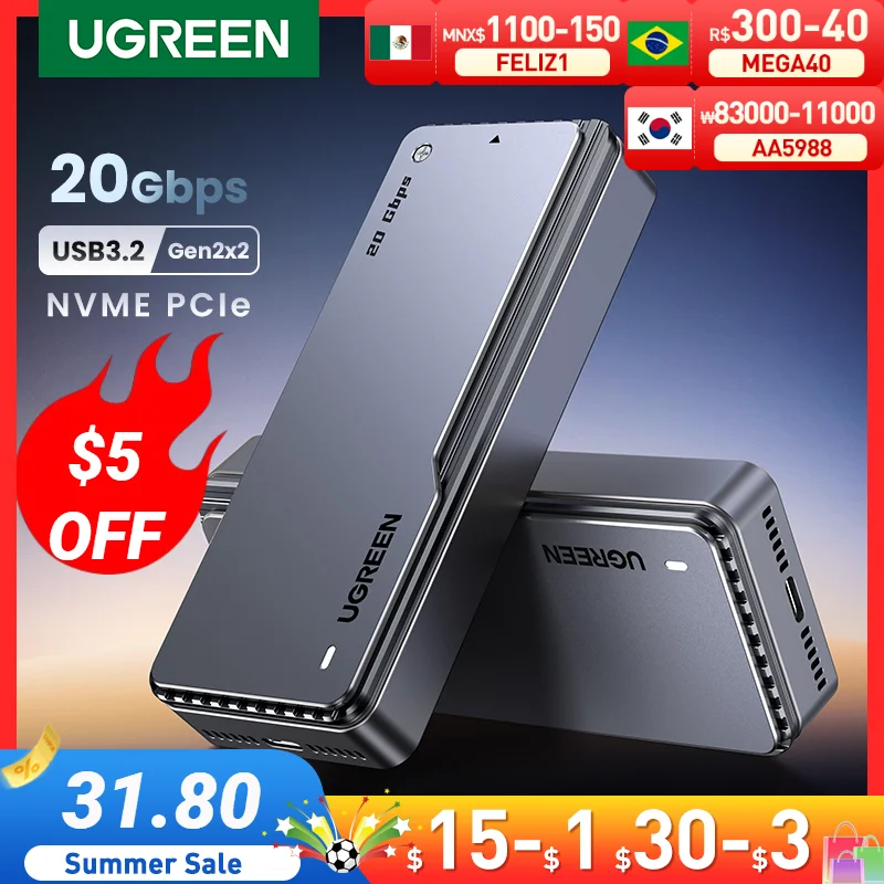 UGREEN 20Gbps NVMe SSD 케이스