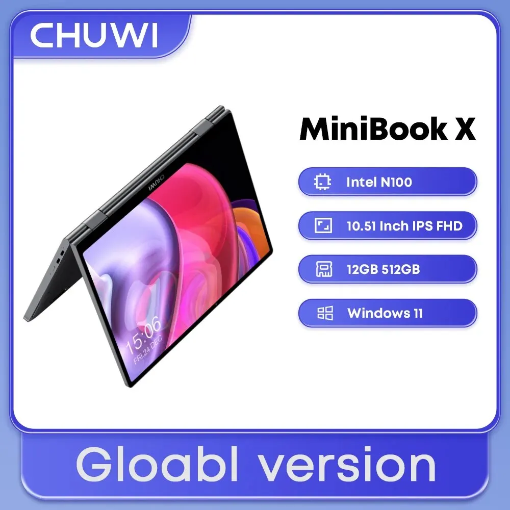 CHUWI MiniBook X 노트북 태블릿