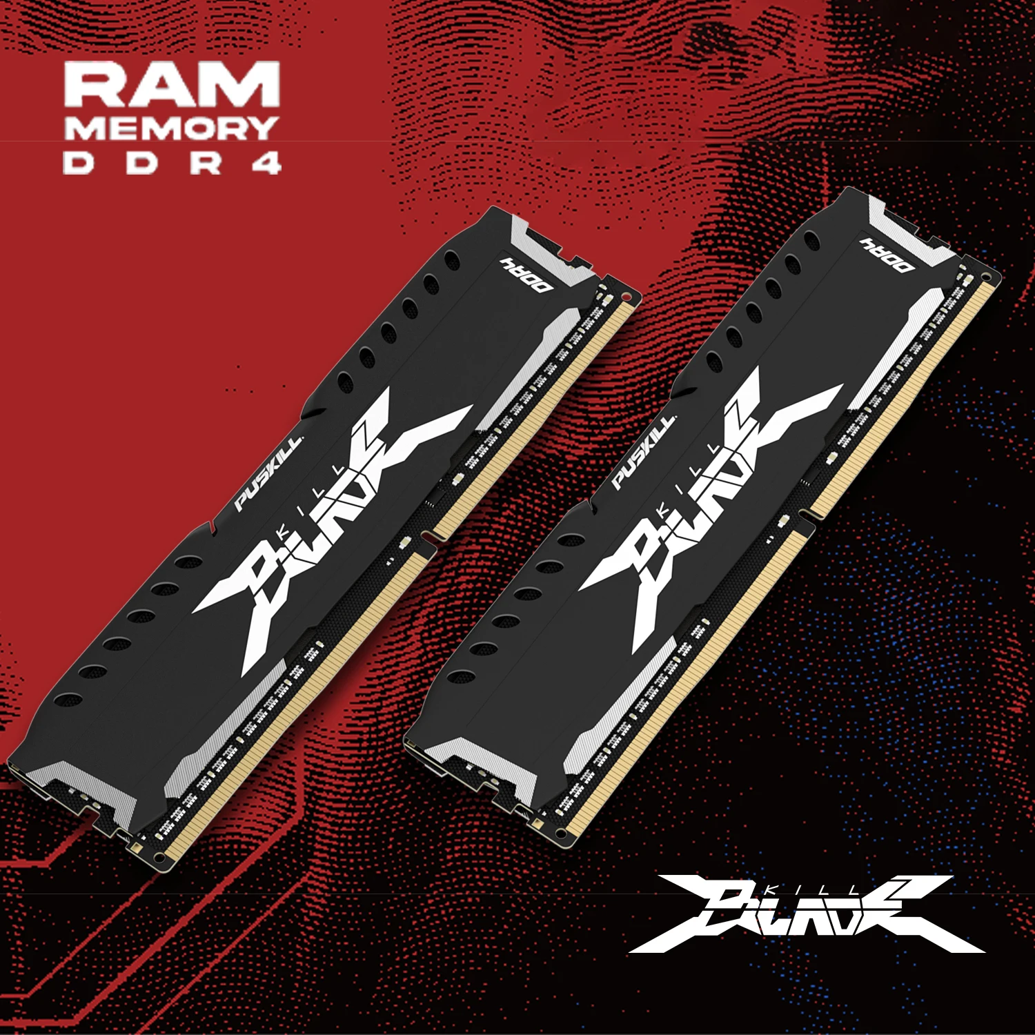 PUSKILL 메모리 RAM DDR4 냉각 조끼 메모리