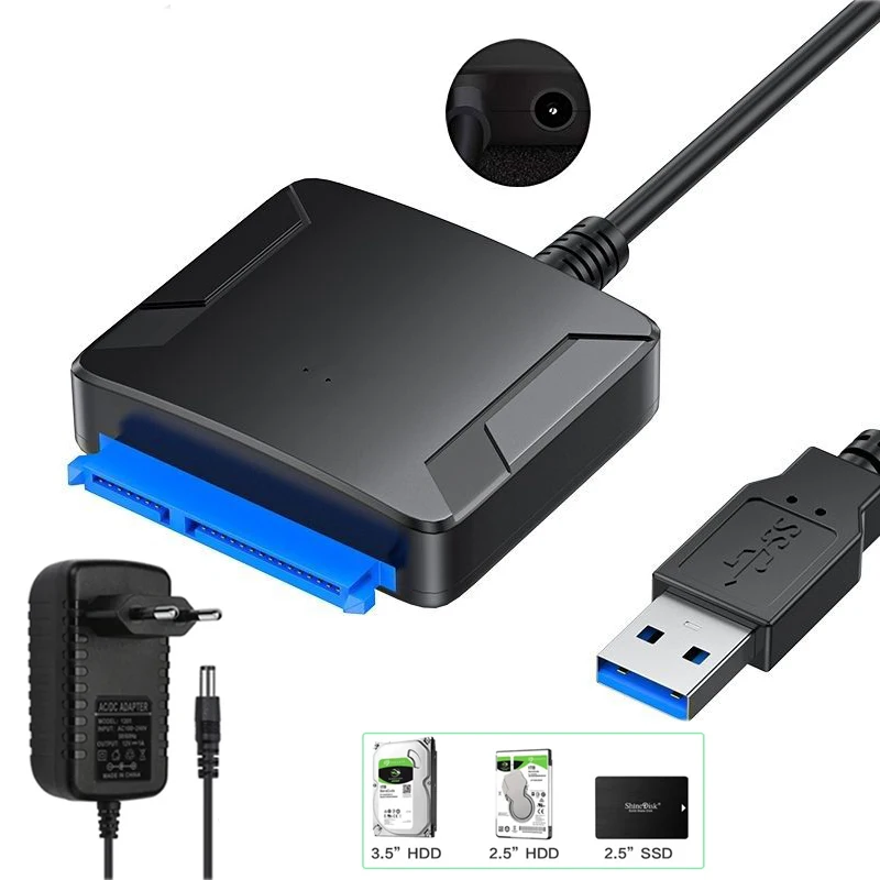 USB 3.0 SATA 케이블 SATA III 하드 드라이브 어댑터 변환기